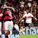 Flamengo empata com São Paulo diante de 70 mil torcedores no Maracanã