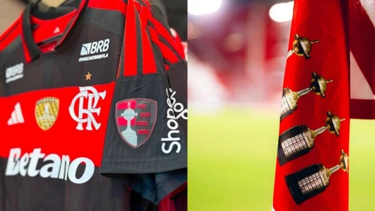Flamengo estreia patch personalizado na Libertadores a partir das oitavas de final