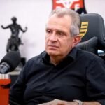 Flamengo president Luiz Eduardo Baptista during an interview with Flamengo TV (Photo: Reproduction)