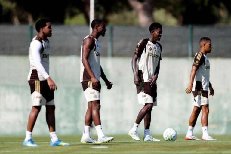 Image of the Flamengo team. Photo: Gilvan de Souza / CRF