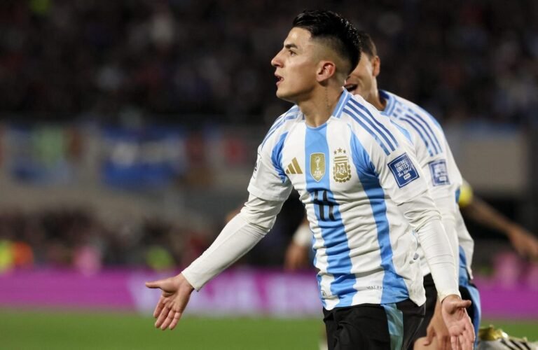 Almada shines in Argentina's jersey – ALEJANDRO PAGNI / AFP