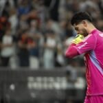 Rossi during Corinthians vs. Flamengo — Photo: Anderson Romão/AGIF