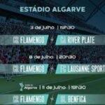 Credit: Reproduction / Flamengo FC – Expectation of a full house for the duel between Flamengo and Benfica in the Algarve Trophy.