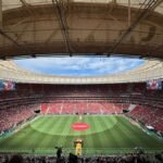 Mané Garrincha Stadium in Brasília, venue for the Flamengo vs. Olimpia match. Photo: Vitor Chirarolli