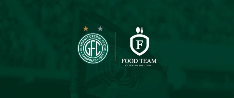 Food Team estampa camisa do Guarani em nova parceria para bares