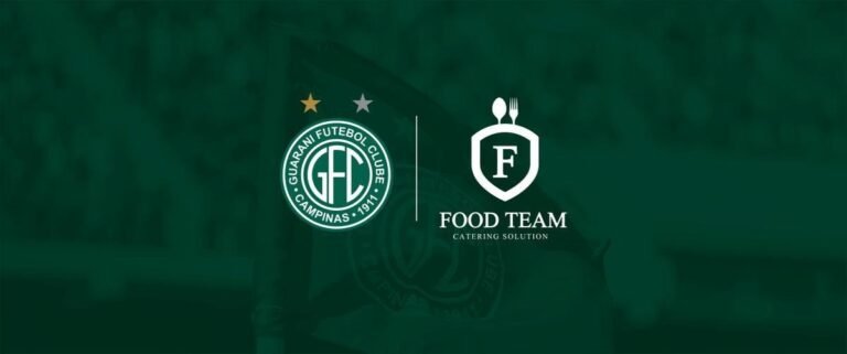 Food Team becomes Guarani's new partner, with its brand displayed on the sleeve of the official uniform.