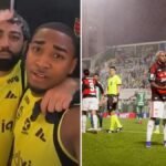 Gabigol aprova Lorran e celebra camisa 99 no Flamengo