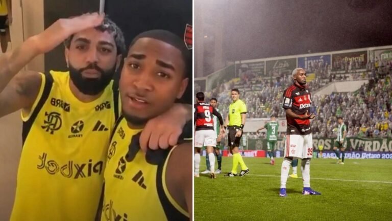 Gabigol aprova Lorran e celebra camisa 99 no Flamengo