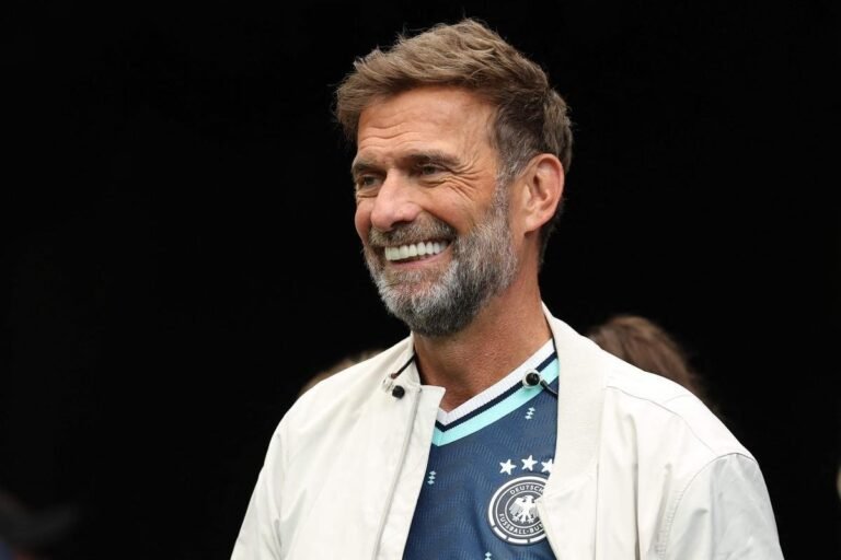 Jürgen Klopp during the match between Germany and Curaçao at the World Cup. Photo: ALEXANDER HASSENSTEIN / AFP