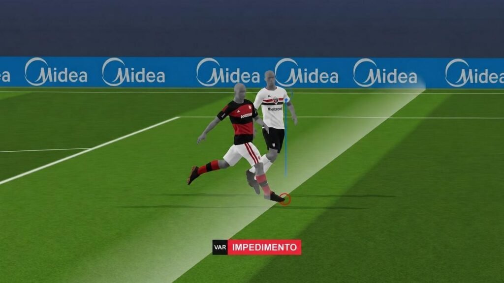 Impedimento Semiautomático: Gol anulado do Flamengo gera polêmica na estreia do Brasileirão
