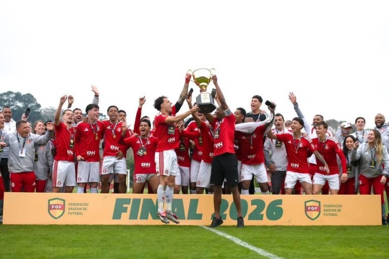 Inter wins the two-time Gaucho U-20 title — Photo: Max Peixoto/FGF