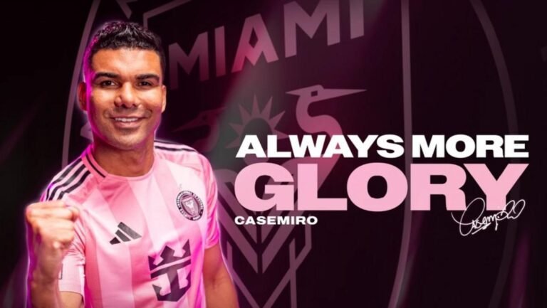 Inter Miami contrata Casemiro para time de Messi e Suárez