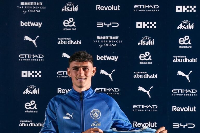 Foden renews with Manchester City until 2030 — Photo: Manchester City