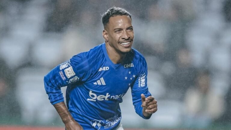 Matheus Pereira, Cruzeiro's midfielder. Credit: Igor Barrankievicz/Cruzeiro
