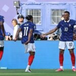 Kylian Mbappé in action for France. Photo: Buda Mendes/Getty Images / Esporte News Mundo
