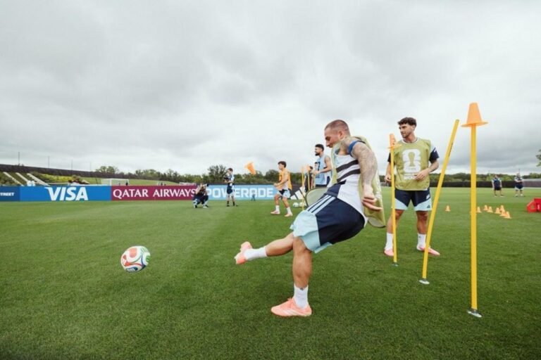 Argentina's training session suspended due to storms in Miami — Photo: Disclosure/Argentina