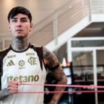 Flamengo could lose Pulgar. Photo: GILVAN DE SOUZA / FLAMENGO
