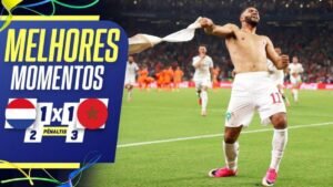 Breathtaking! Morocco defeats the Netherlands on penalties and advances to the World Cup Round of 16. Credit: Reproduction / ESPN