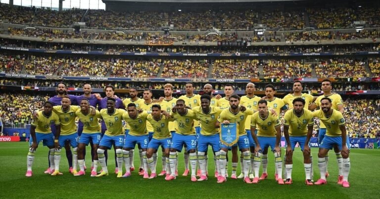 The Brazil national team is set to undergo squad changes following the 2026 World Cup. Photo: Annegret Hilse/Reuters – 06.29.2026.