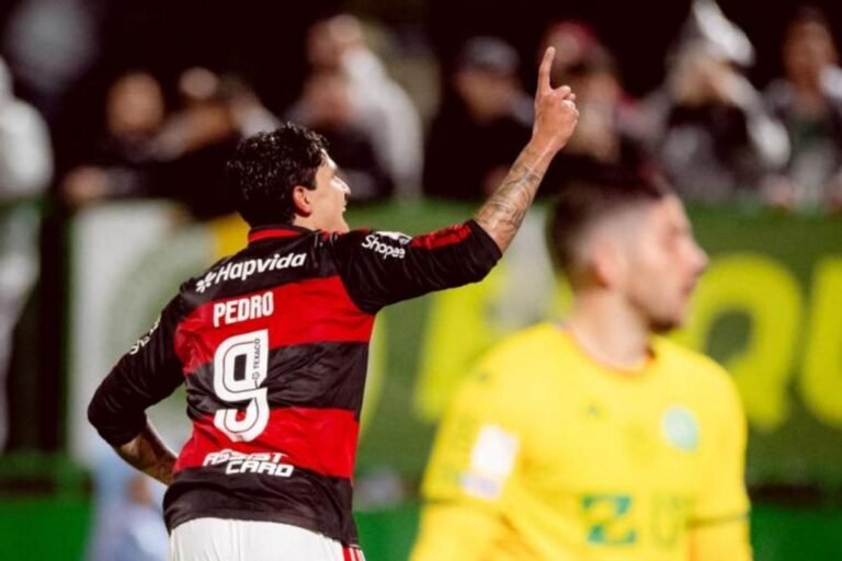 Pedro brilha e Flamengo goleia Chapecoense na volta do Brasileirão