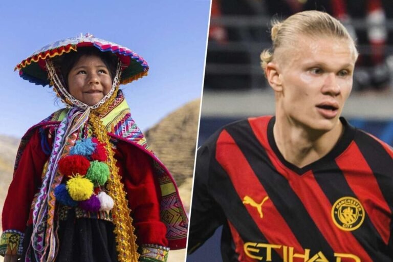 Peru registra mais de 500 Haalands em onda de nomes de estrelas do futebol