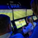 Example of semi-automated offside technology (SAOT) in action. Photo: Disclosure/CBF