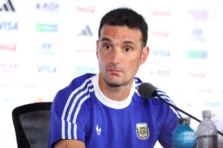 Scaloni separa semifinal Argentina x Inglaterra da Guerra das Malvinas