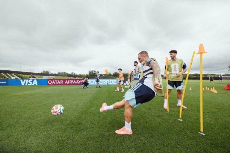 Tempestades em Miami forçam Argentina a cancelar treino em campo antes das oitavas