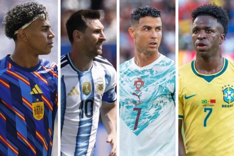 The 2026 World Cup went down in history with 48 teams, new rules, technology, upsets, and social media phenomena. Credit: Shawn Thew/EFE/EPA; Bryan Berlin/Wikimedia Commons