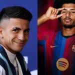 Transfer Market: Barcelona signs Adeyemi and Flamengo advances for Thiago Almada. Credits: Florencia Tan Jun / GETTY IMAGES NORTH AMERICA / Getty Images via AFP | Disclosure/Barcelona