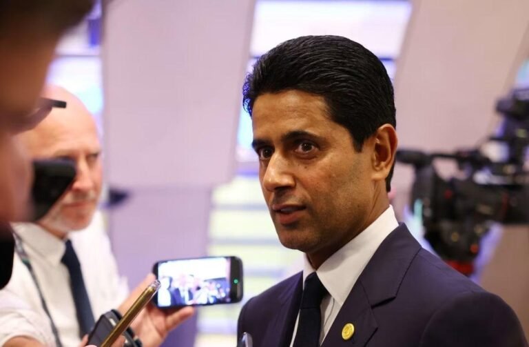 Nasser Al-Khelaïfi leads Paris Saint-Germain and Qatar's sovereign wealth fund. Credit: PSG
