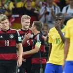 Germany players celebrate their 7-1 victory over Brazil in the 2014 World Cup — Photo: Marcus Brandt/picture alliance via Getty Images