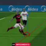 VAR de impedimento anula gol do Flamengo e causa polêmica contra São Paulo