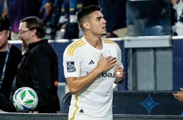 Gabriel Pec is set to net a multimillion-dollar windfall for Vasco (Photo: Disclosure/Los Angeles Galaxy / Jogada10)