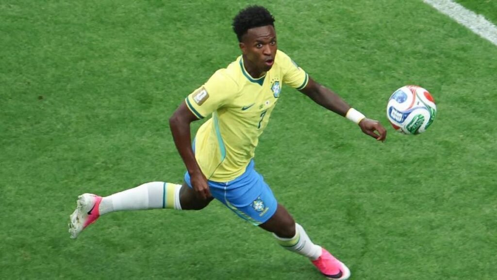 Vini Jr. supera Haaland em aceleração, mas astro norueguês é o mais veloz