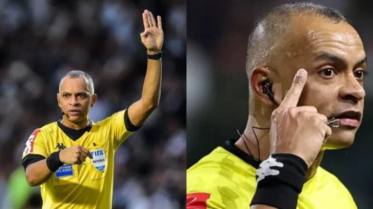 Wilton Pereira Sampaio apita Flamengo x Vitória pelo Brasileirão