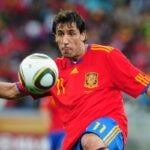 Joan Capdevila during the 2010 World Cup match between Switzerland and Spain. Credit: Carl de Souza – June 16, 2010/France Presse-AFP