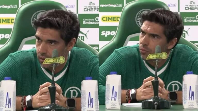 Abel Ferreira rebate Flamengo e mantém críticas à arbitragem em final da Libertadores