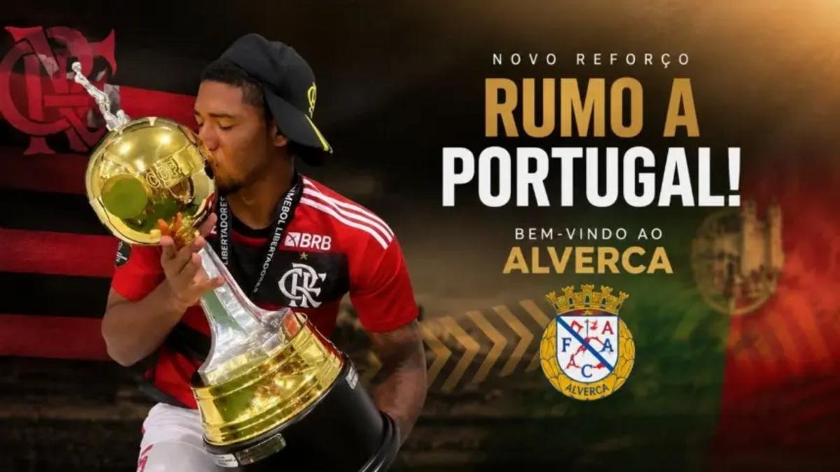 Alverca supera Athletic e fecha contratação em definitivo do volante Rayan Lucas do Flamengo