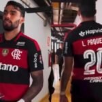 Após brilhar contra Cruzeiro, Paquetá brinca ao receber prêmio de melhor em campo