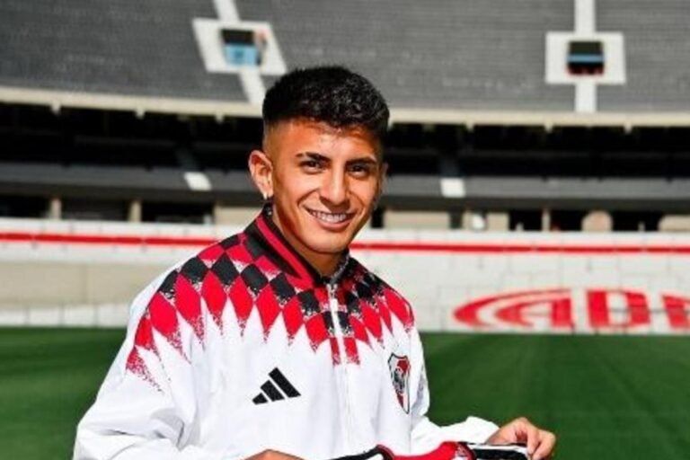 Thiago Almada (River Plate) is the most expensive signing in the history of Argentine football. Photo: Disclosure