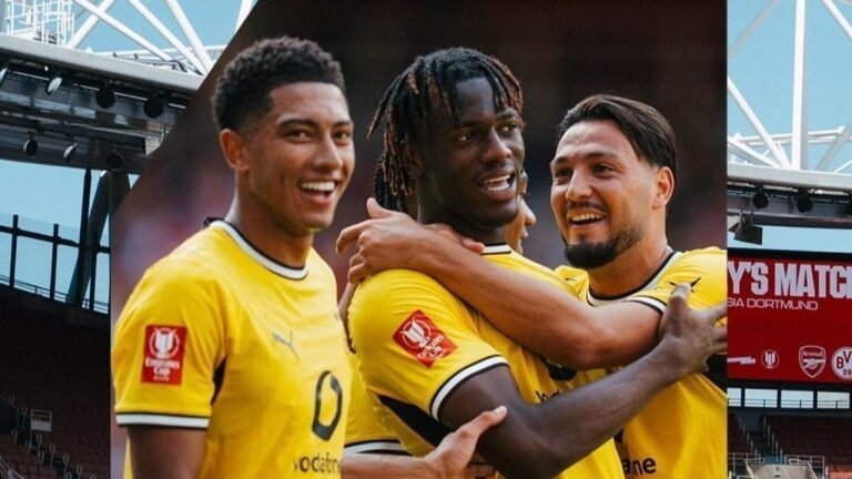 Borussia Dortmund vence Arsenal e conquista a Emirates Cup
