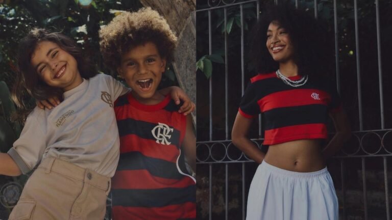 Braziline lança coleção Ginga com inspiração latina nas lojas oficiais do Flamengo