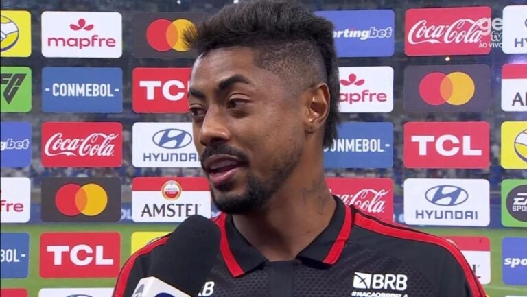 Bruno Henrique com dor e revolta após lance sem expulsão de Matheus Henrique