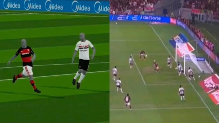CBF divulga áudio VAR sobre gol anulado de Samuel Lino contra São Paulo