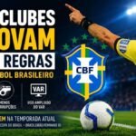 CBF e clubes oficializam dez novas regras de arbitragem para o futebol brasileiro