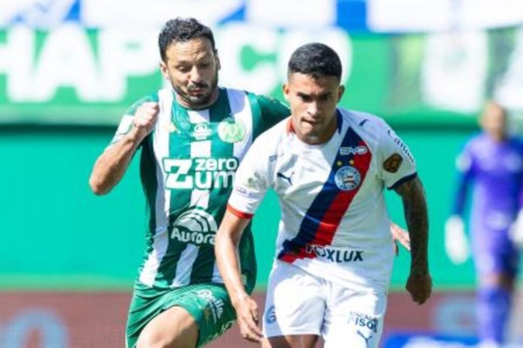 Chapecoense e Bahia protagonizam jogaço e empatam em seis gols no Brasileirão