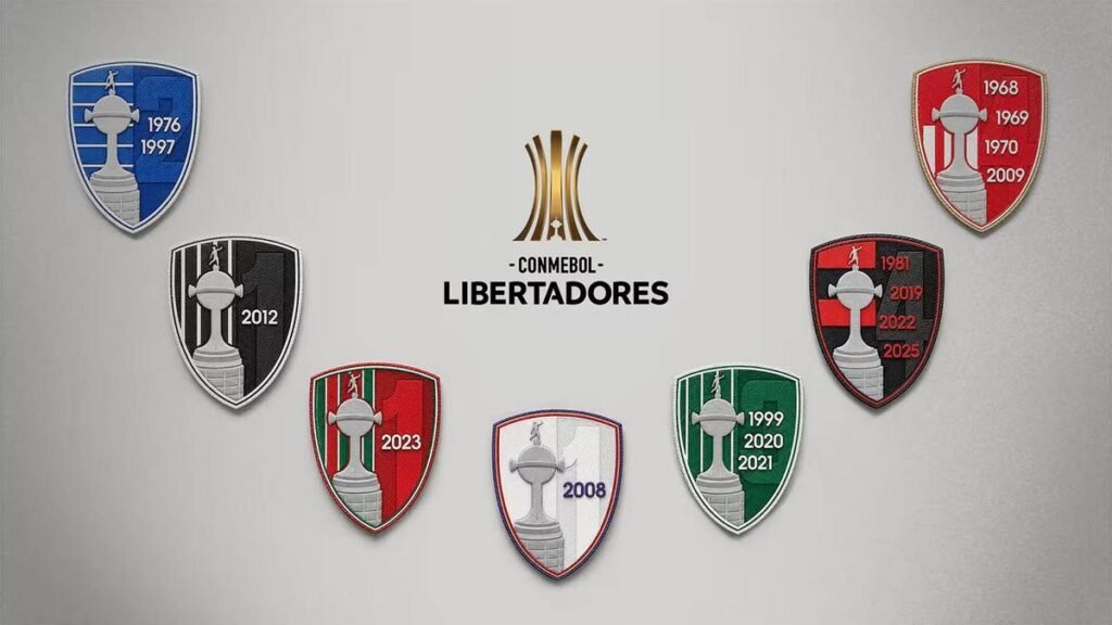 Conmebol lança patches comemorativos para campeões da Libertadores