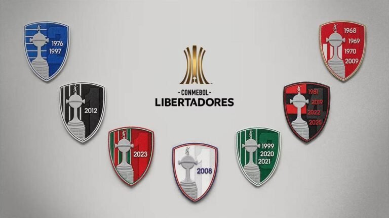 Conmebol lança patches comemorativos para campeões da Libertadores