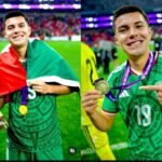 Diego Reyes, do Flamengo, é campeão da Concacaf Sub-20 com o México
